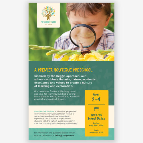 Preschool Flyer