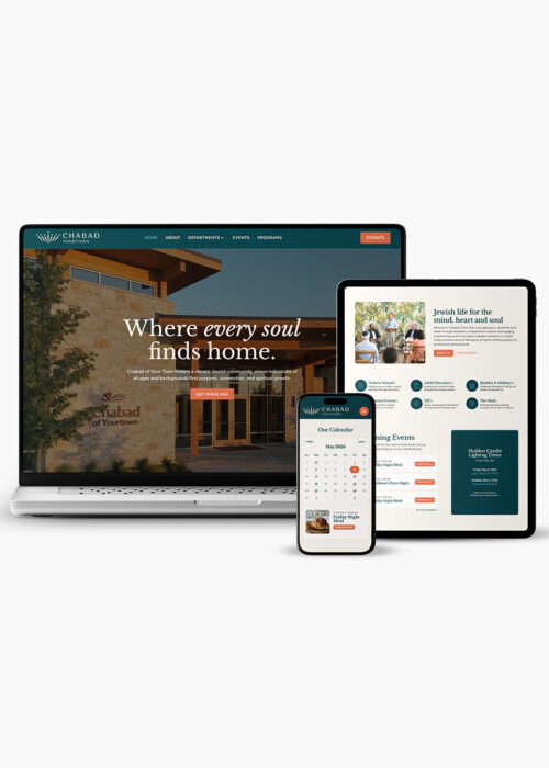Chabad House WordPress Website - Coming Soon!