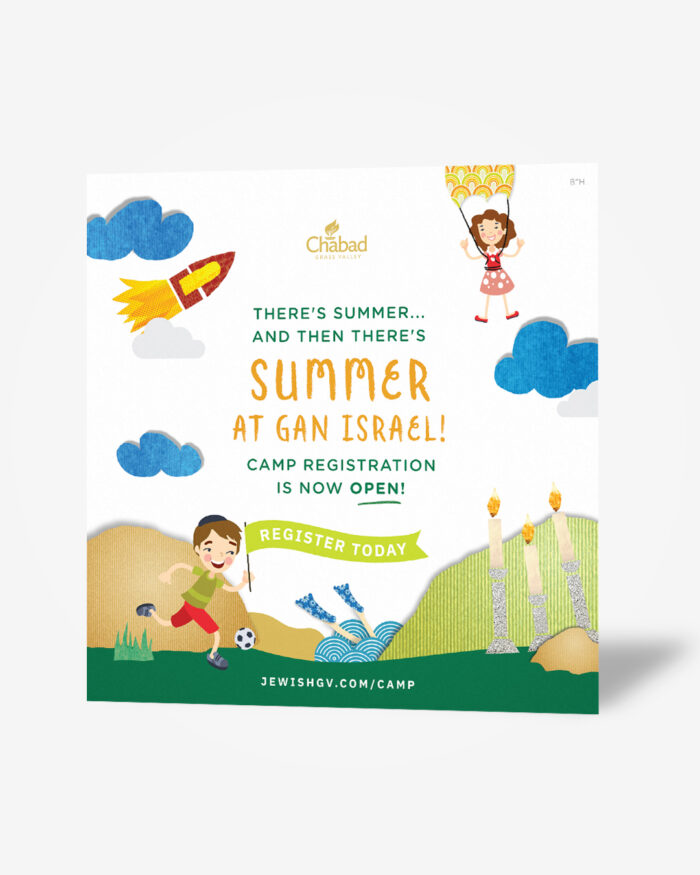 Camp Gan Israel Social Post
