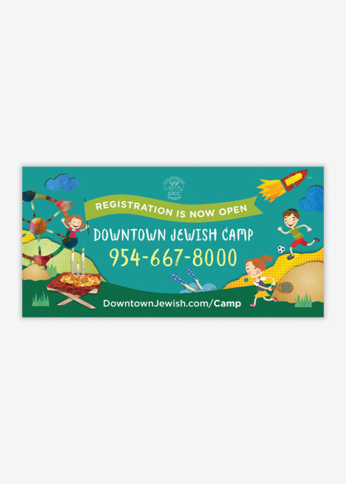 Summer Camp Large Banner 96x48