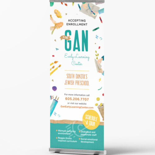 Preschool Retractable Banner (33x86)