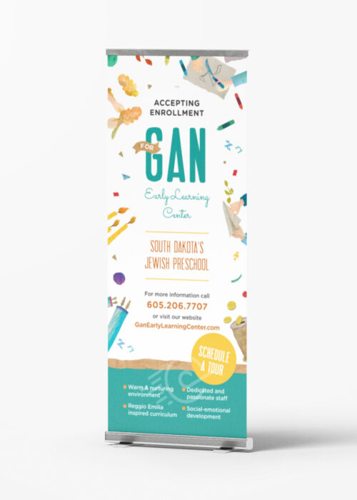 Preschool Retractable Banner (33x86)