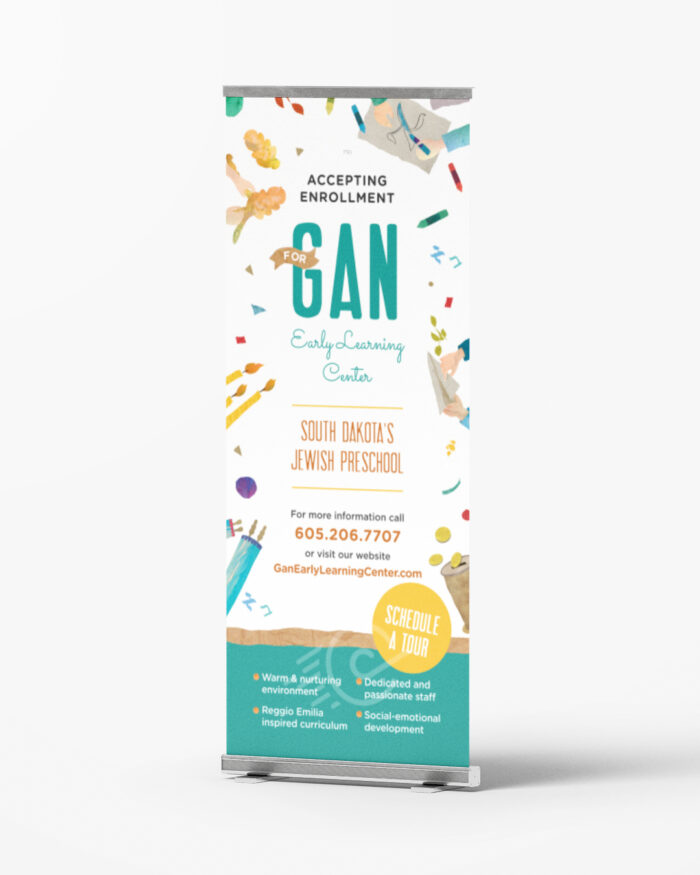 Preschool Retractable Banner (33x86)