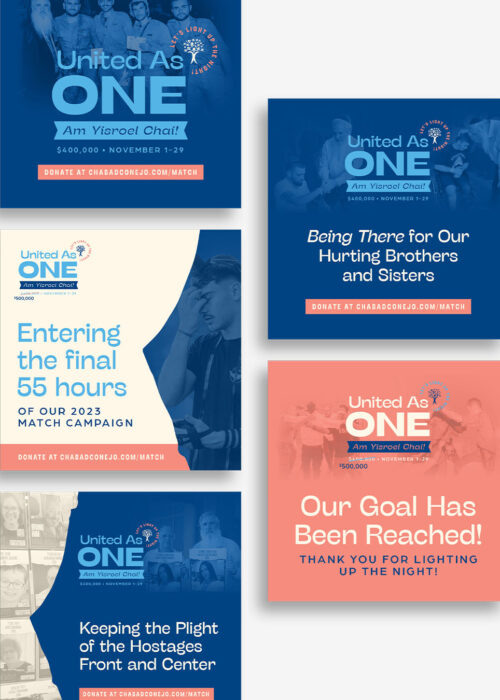 Israel Match Campaign: 5 Social Post Series