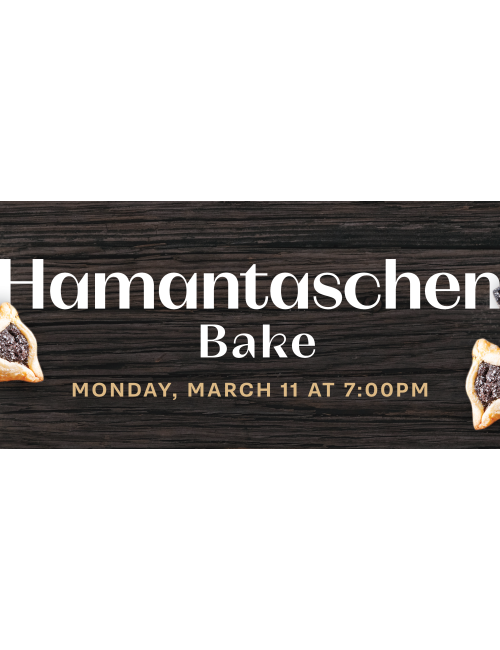 Hamantaschen Bake Banner