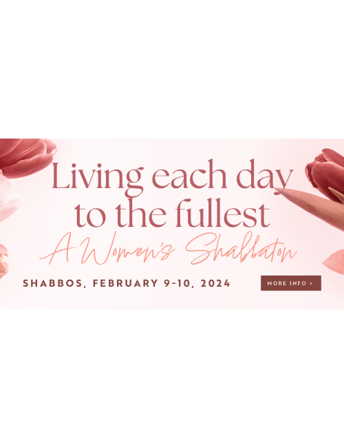 Women's Shabbaton Banner