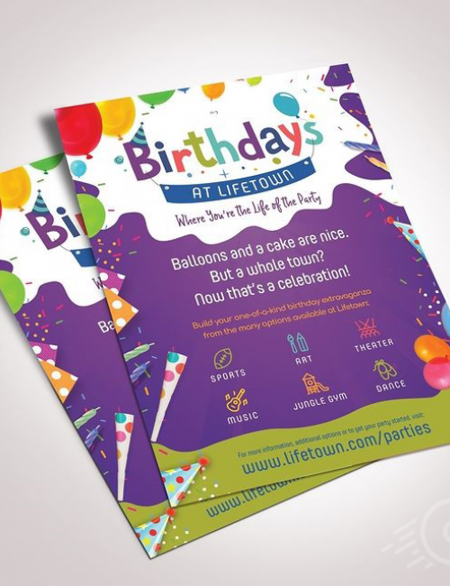 Birthday Flyer