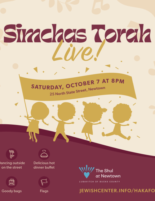 Simchat Torah Social Media Post