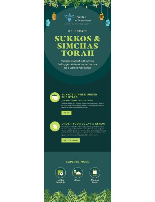 Sukkos Email