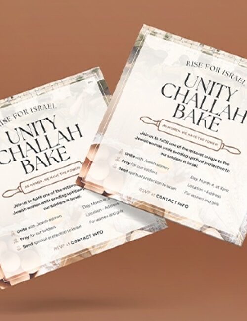 Unity Challah Bake Post