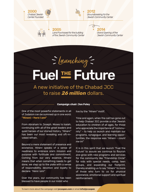 Fundraising Flyer