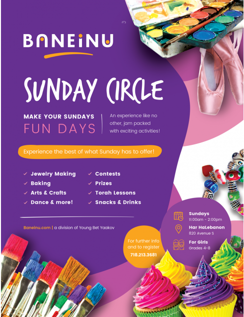 Girl's Sunday Circle Flyer