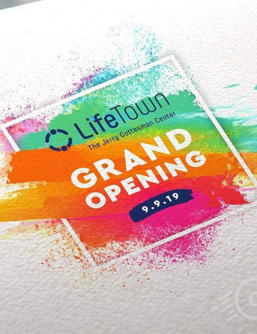 Grand Opening Event Branding