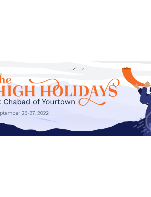 High Holidays Web Banner