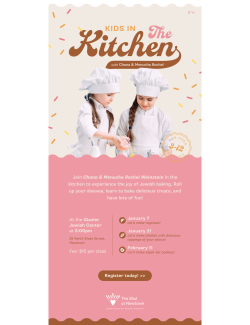 Kids in the Kitchen Email