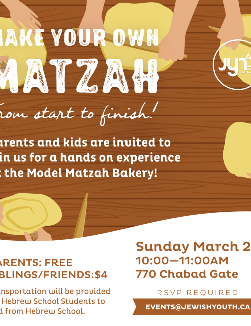 Matzah Bakery Social Post
