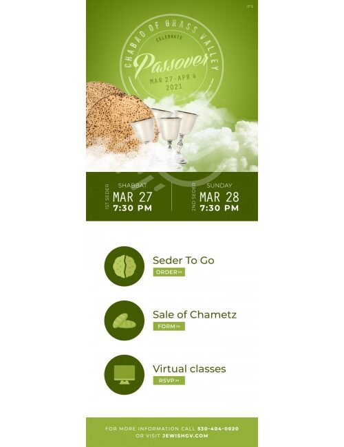 Pesach Email