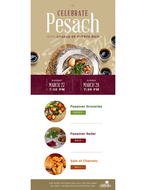 Pesach Email