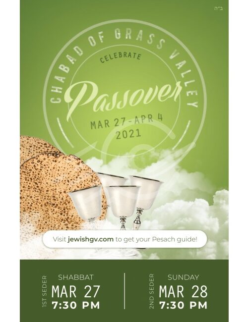 Pesach Postcard 1-side