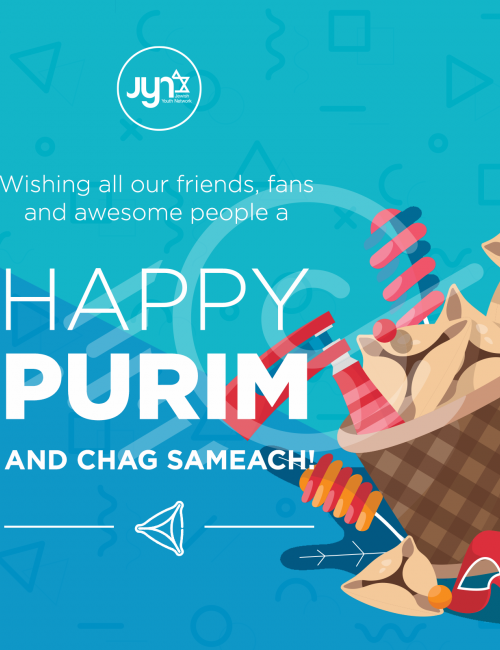 Purim Social Media Post