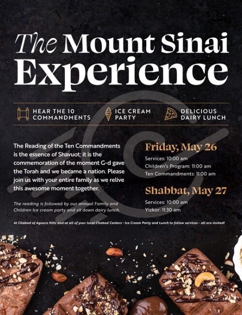 Shavuos Social Media Post