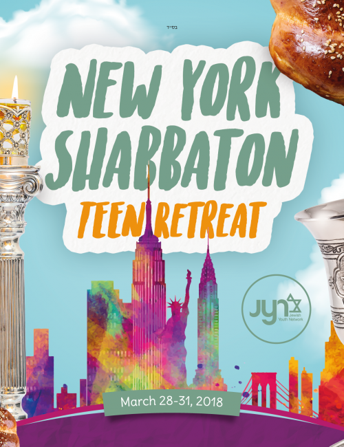 NY Shabbaton Teen Retreat Social Media Post