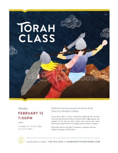 Torah Class Flyer 1
