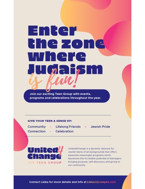 Teen Event Flyer