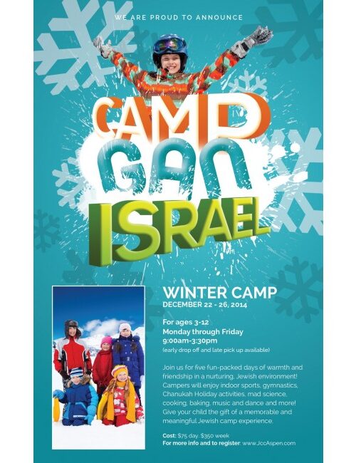 Winter Camp Flyer