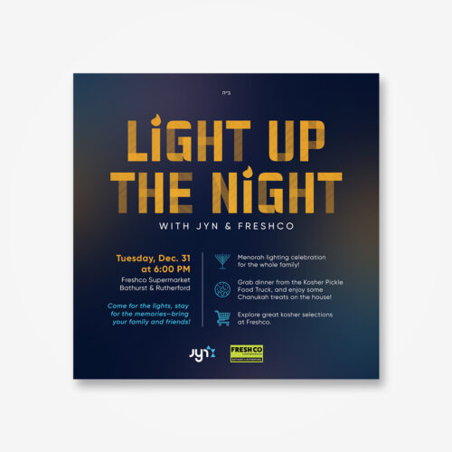 Light Up the Night Social Post