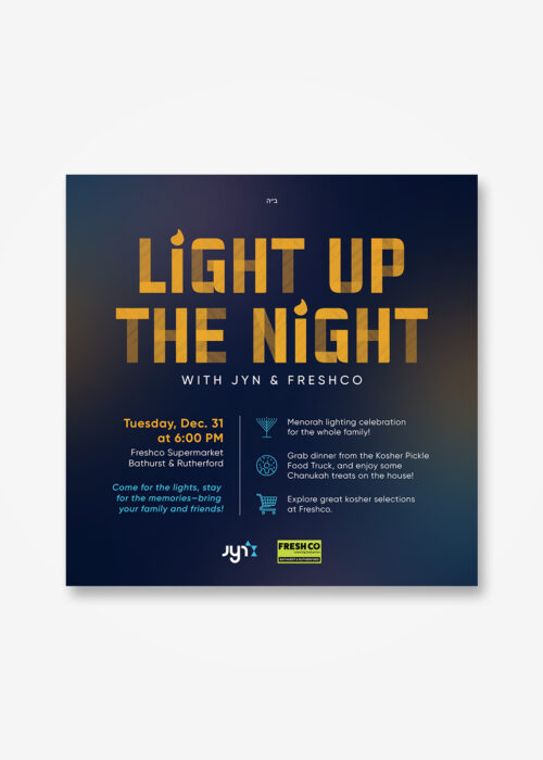 Light Up the Night Social Post