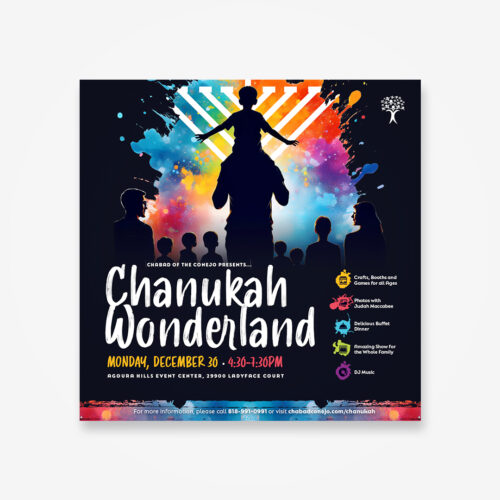 Chanukah Wonderland Social Post