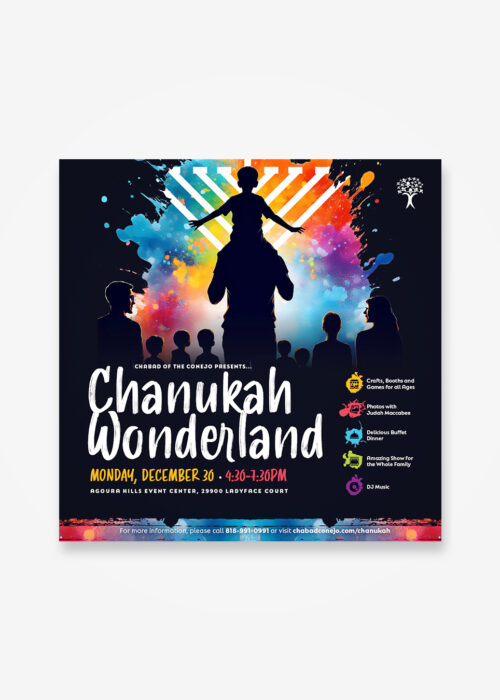 Chanukah Wonderland Social Post 2