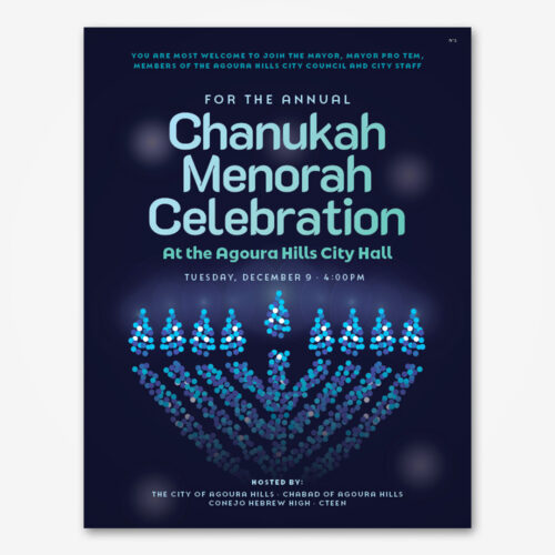 Menorah Celebration Flyer