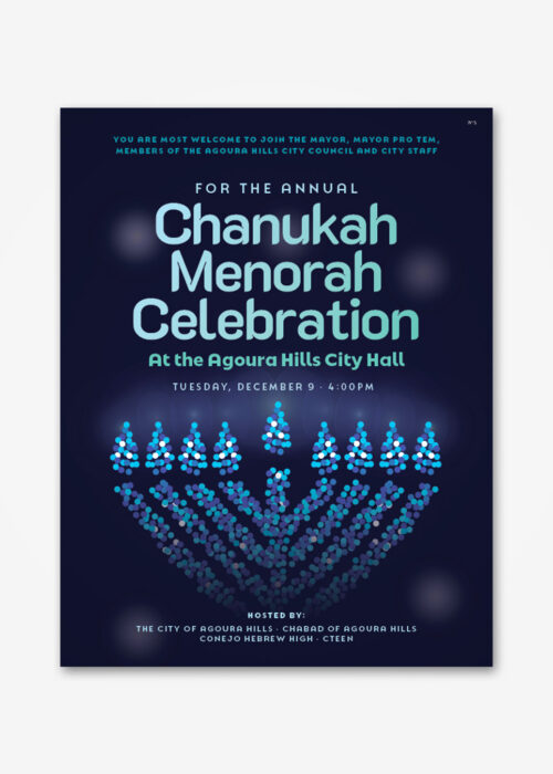 Menorah Celebration Flyer