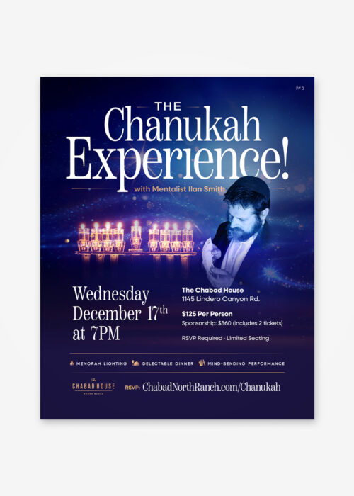 Chanukah Experience Social Post