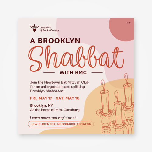 Bat Mitzvah Shabbaton Social Post