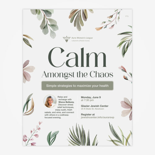 Calm Event Social Post