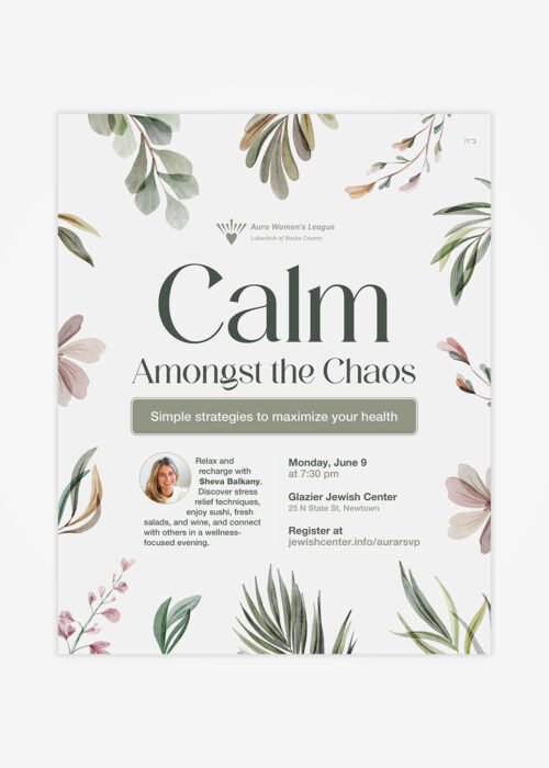 Calm Event Social Post