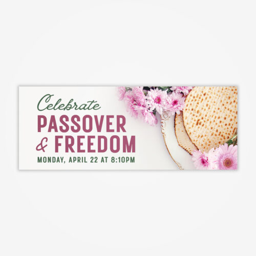 Celebrate Passover Banner