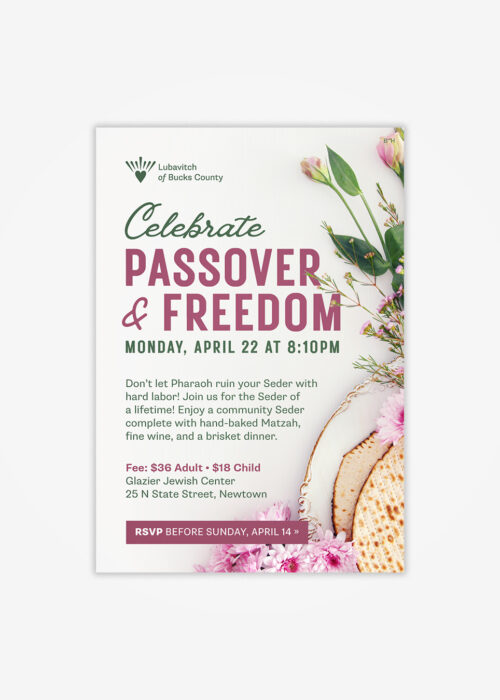 Celebrate Passover Email