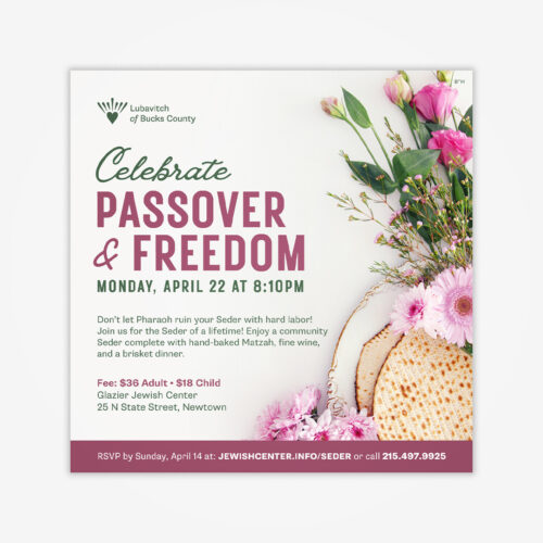 Celebrate Passover Social Post