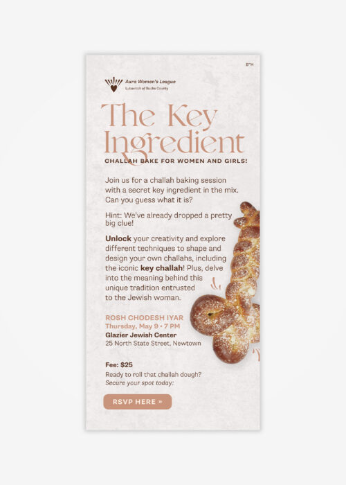 Challah Bake Email