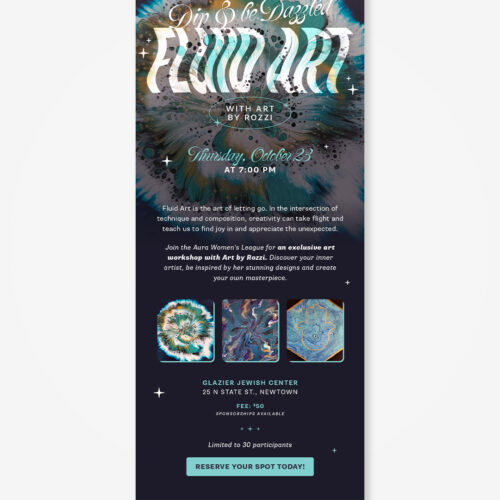 Fluid Art Event Email