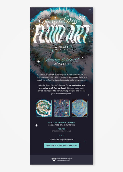Fluid Art Event Email
