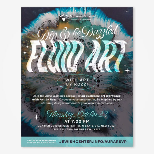 Fluid Art Event Social Post