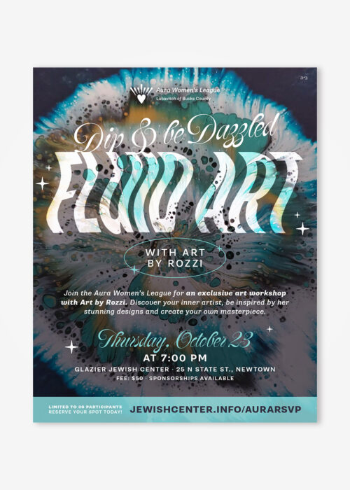 Fluid Art Event Social Post