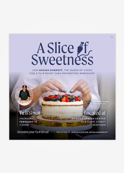 Cake Decorating Social Post