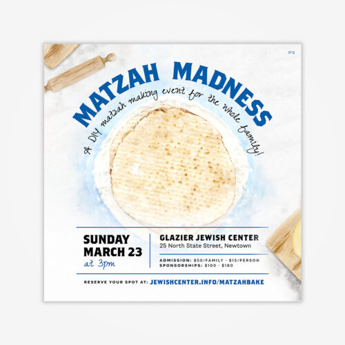 Matzah Bake Social Post