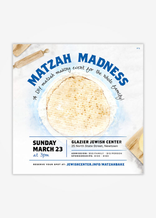 Matzah Bake Social Post